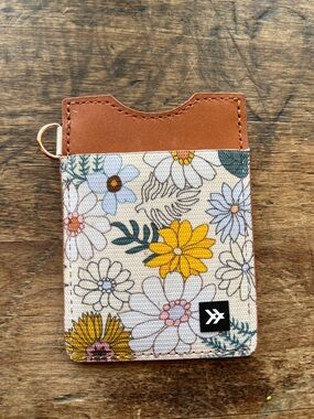 Floral Thread Wallet